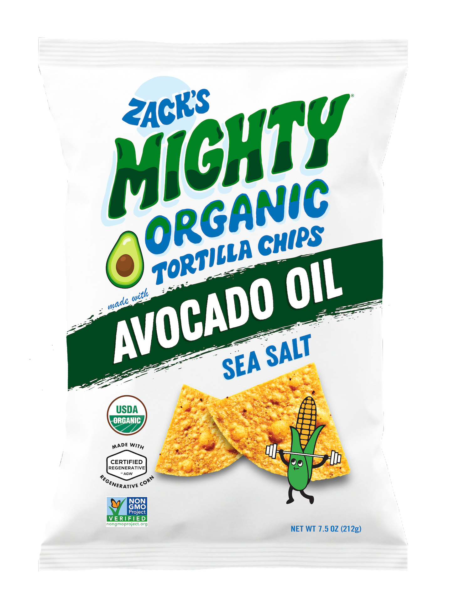 Sea Salt Tortilla Chips – Zack's Mighty