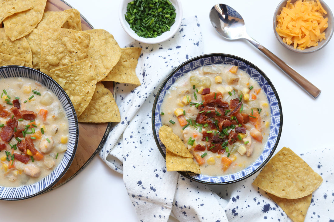 Creamy Chicken & Corn Chowder