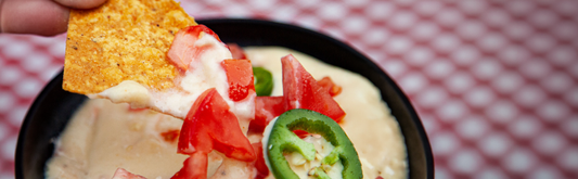 Smokey Bean & Cheese Layer Dip