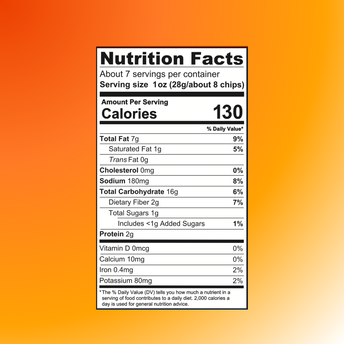 Nacho Tortilla Chips