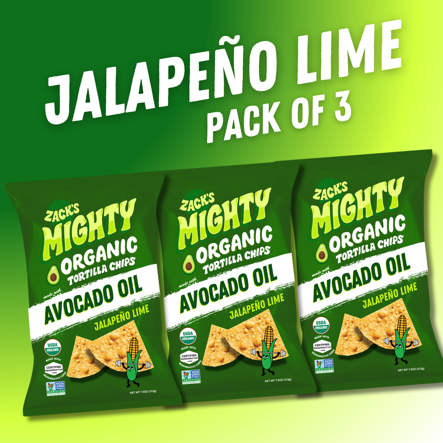Jalapeño Lime Tortilla Chips