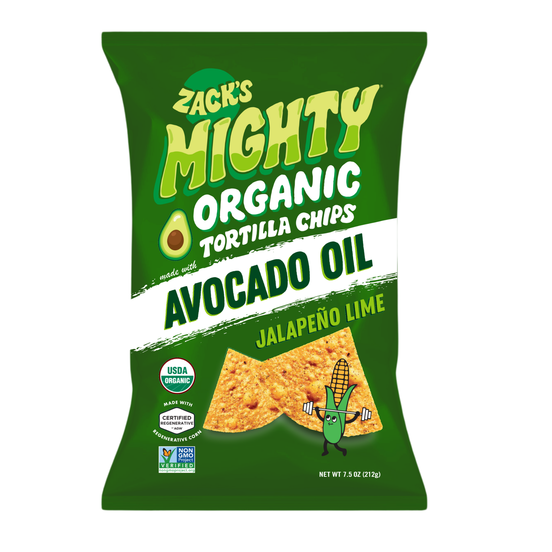 Jalapeño Lime Tortilla Chips – Zack's Mighty