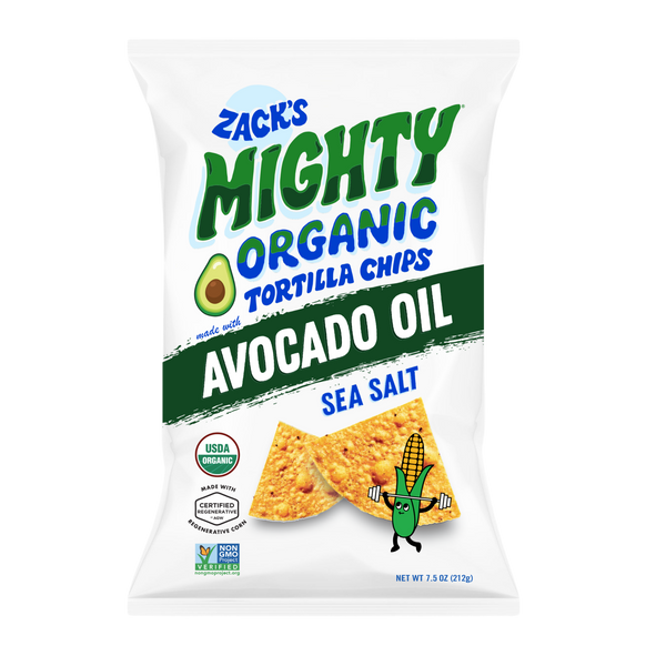 Sea Salt Tortilla Chips – Zack's Mighty