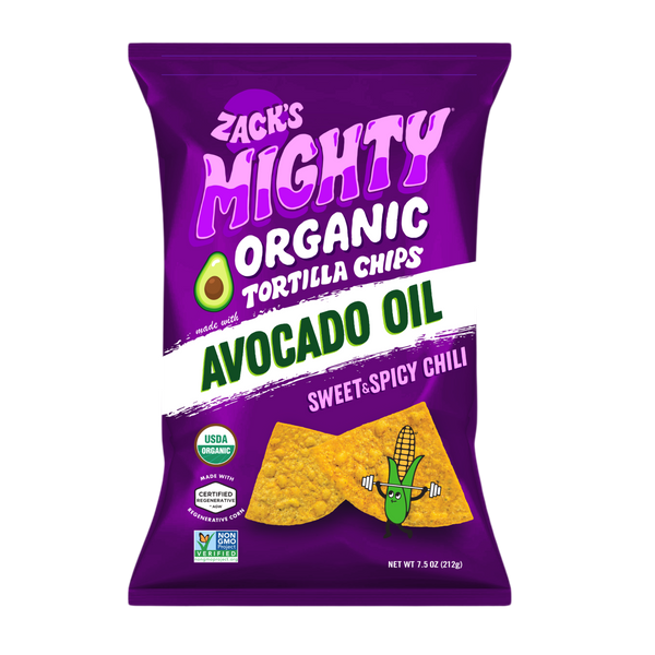 Sweet & Spicy Chili Tortilla Chips – Zack's Mighty