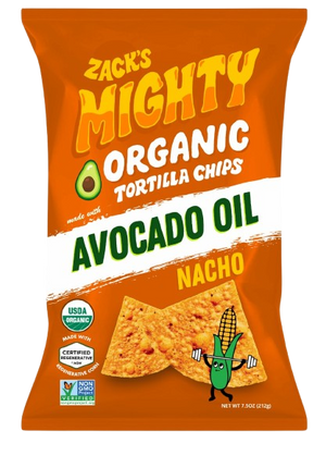 Jalapeño Lime Avocado Oil Tortilla Chips - 3 Pack – Zack's Mighty Jalapeño Lime Avocado Oil Tortilla Chips - 3 Pack – Zack's Mighty